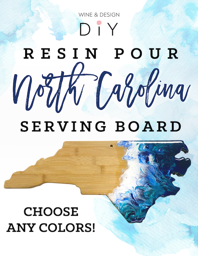 NC Resin Charcuterie Board | 1:00pm