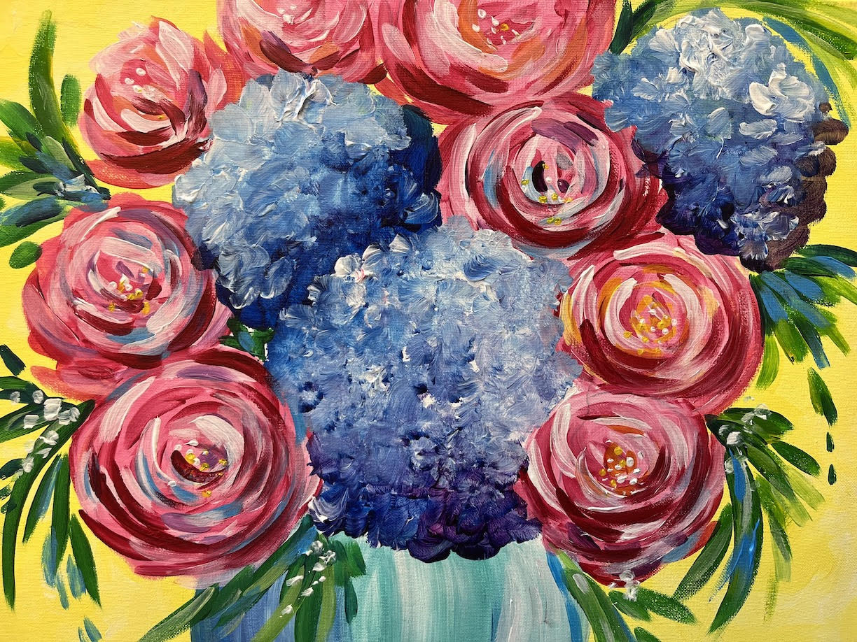 Mother's Day Peony and Hydrangea Bouquet 