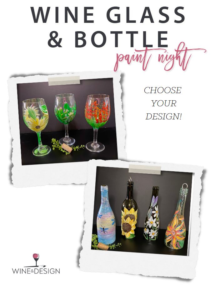WINE GLASSES & BOTTLES AT CORK CRUSH | 9241 E CADENCE PARKWAY, SUITE 105