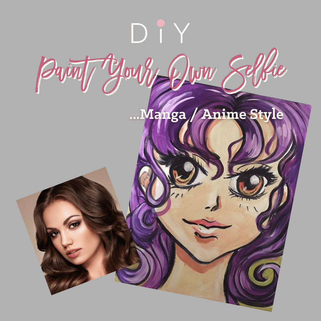 Paint Your Selfie! Anime/Manga Style