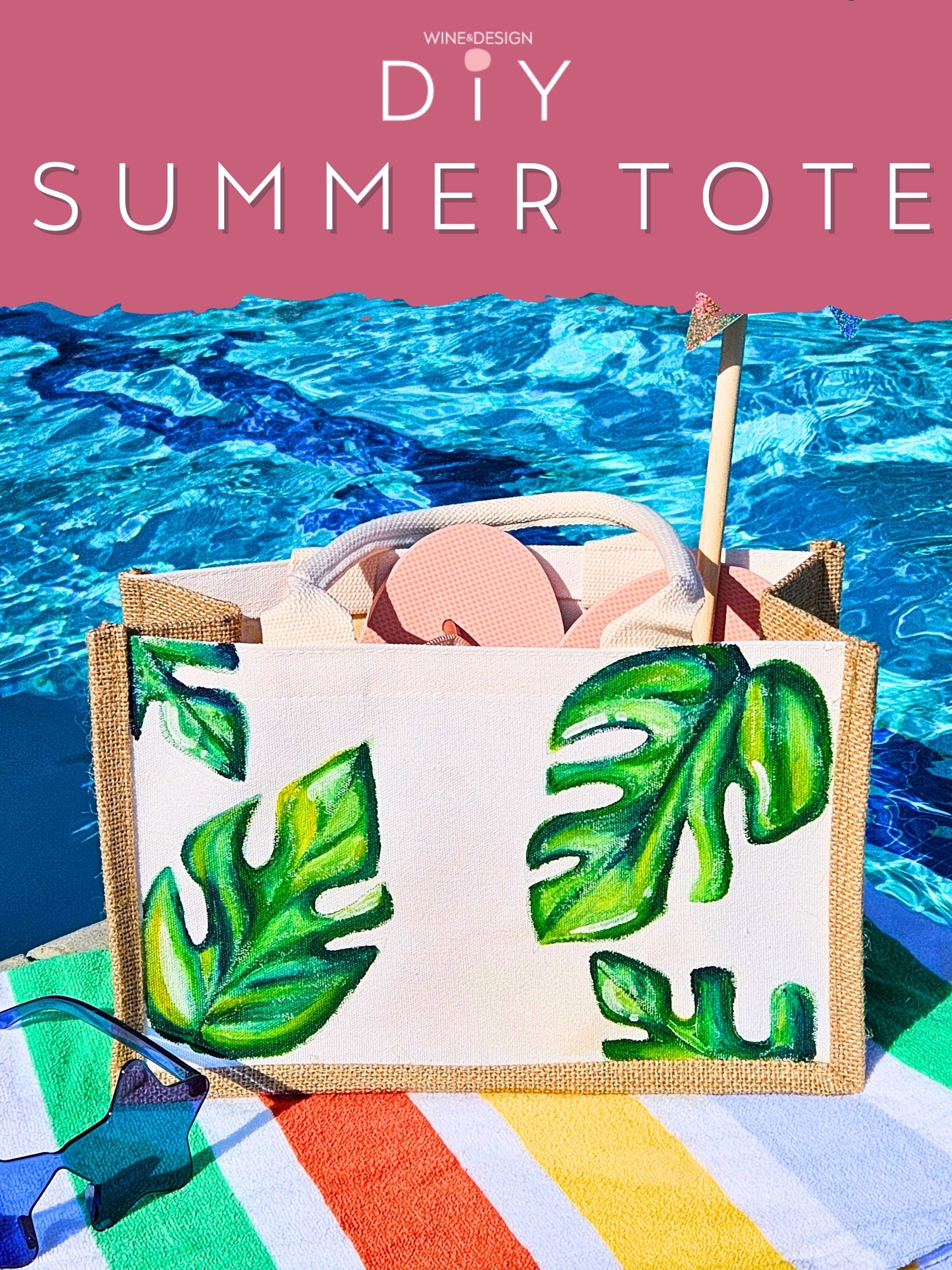 *New* Monstera Leaf Tote Bag