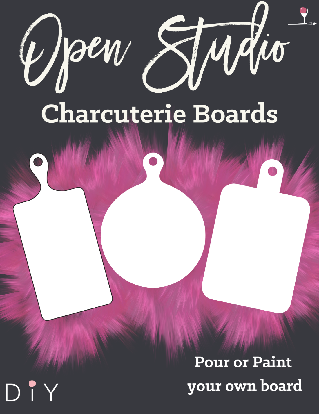 Open Studio Charcuterie Board!