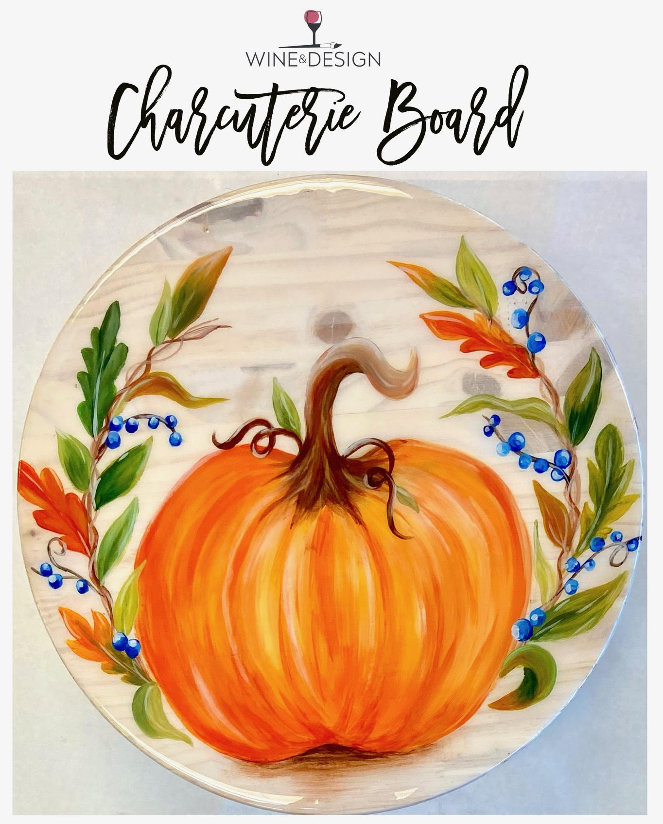 Pumpkin Season Charcuterie Board