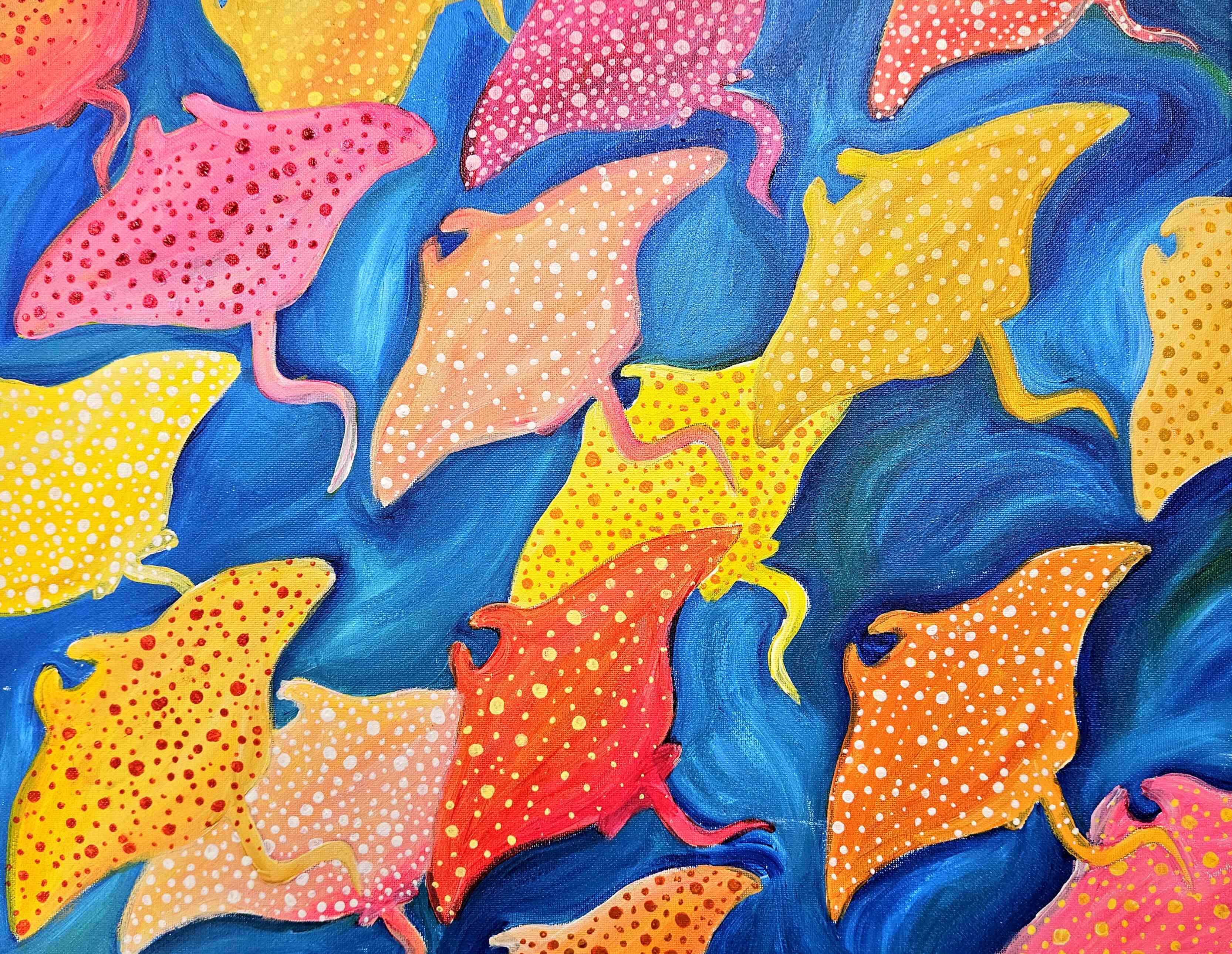 Big Rock Week Family Paint Night - Rays for Days