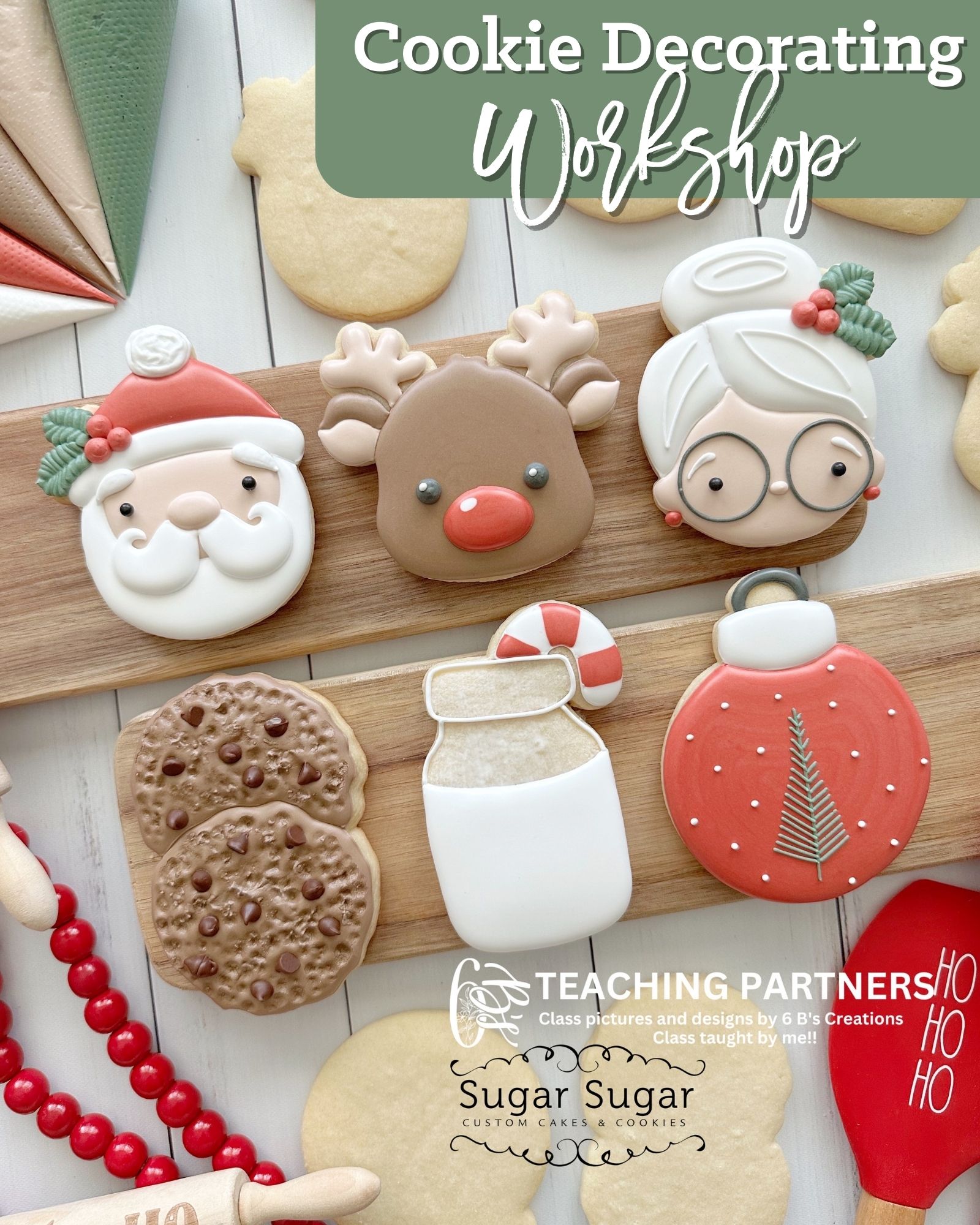 Cookie Decorating Workshop! Santa Version