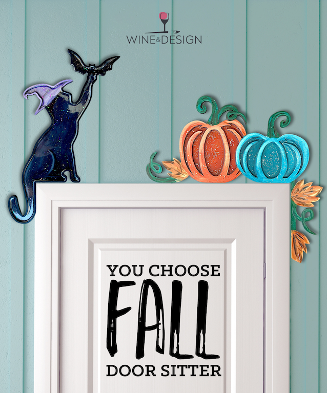 You Choose Fall Door Sitter