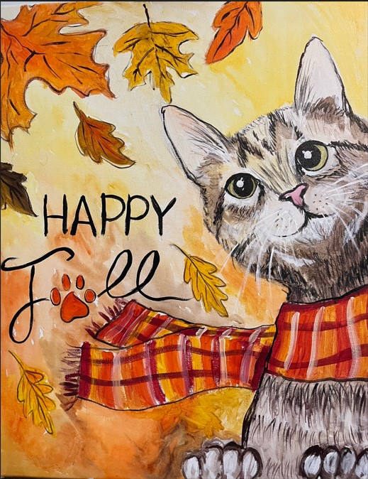 Happy Fall Cat!