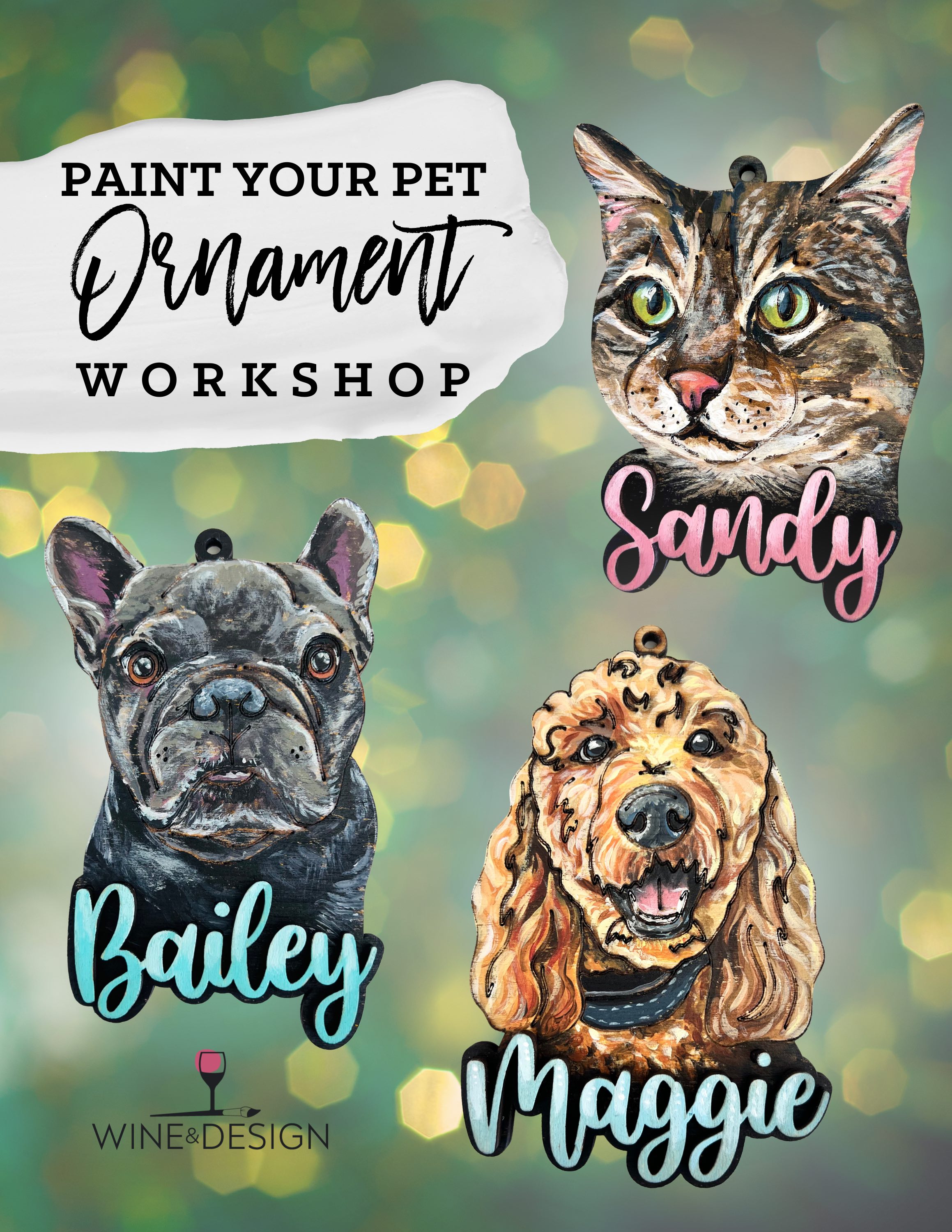 Paint Your Pet Ornament | CHRISTMAS IN JULY