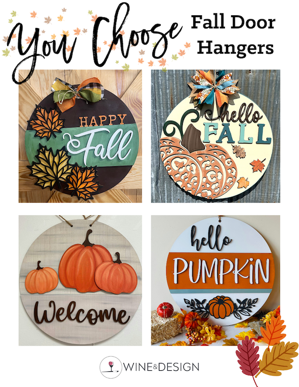 You Choose Door Hanger Workshop!