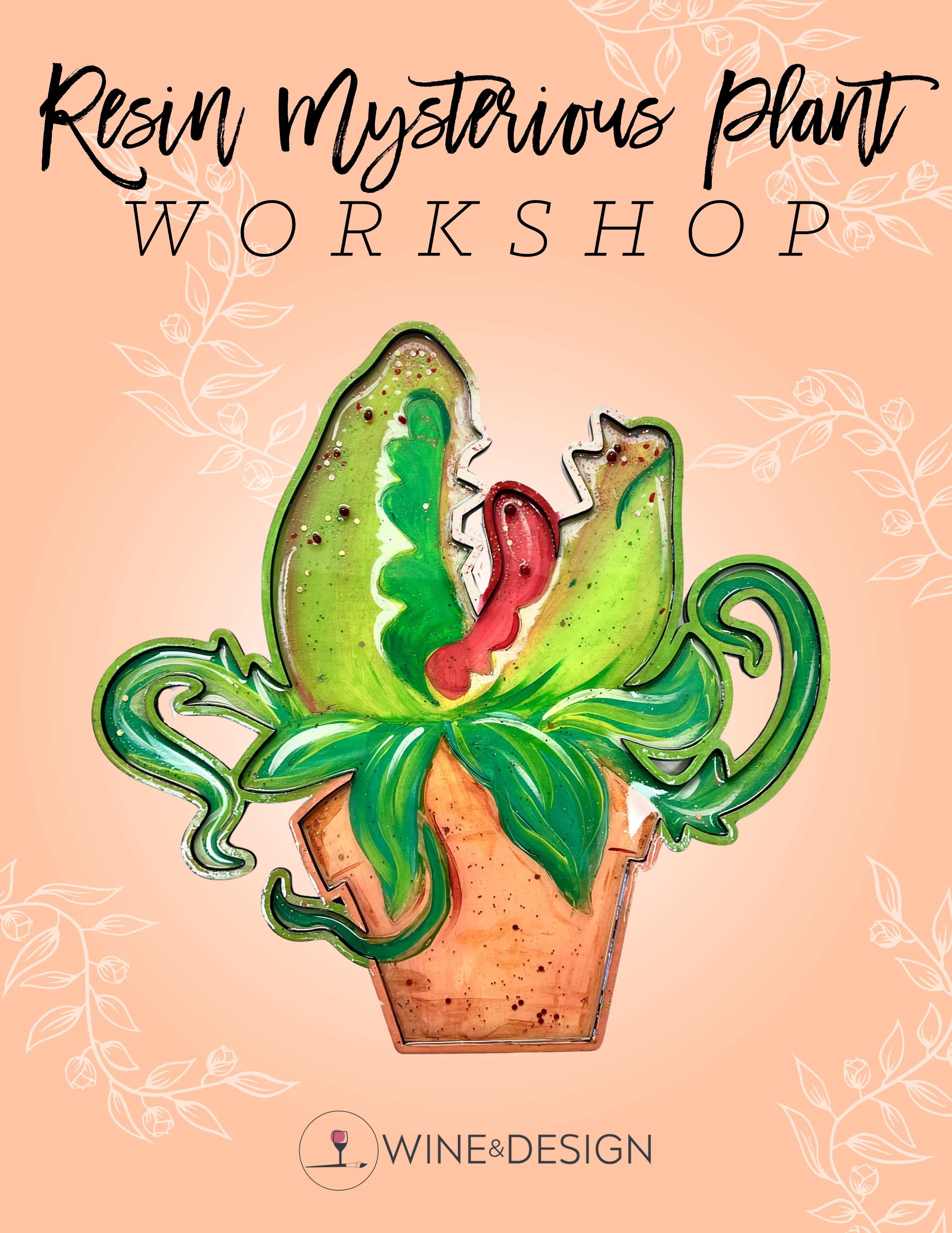 Mysterious Plant Resin Workshop