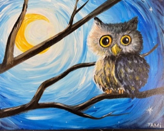 Starry Owl - Halloween