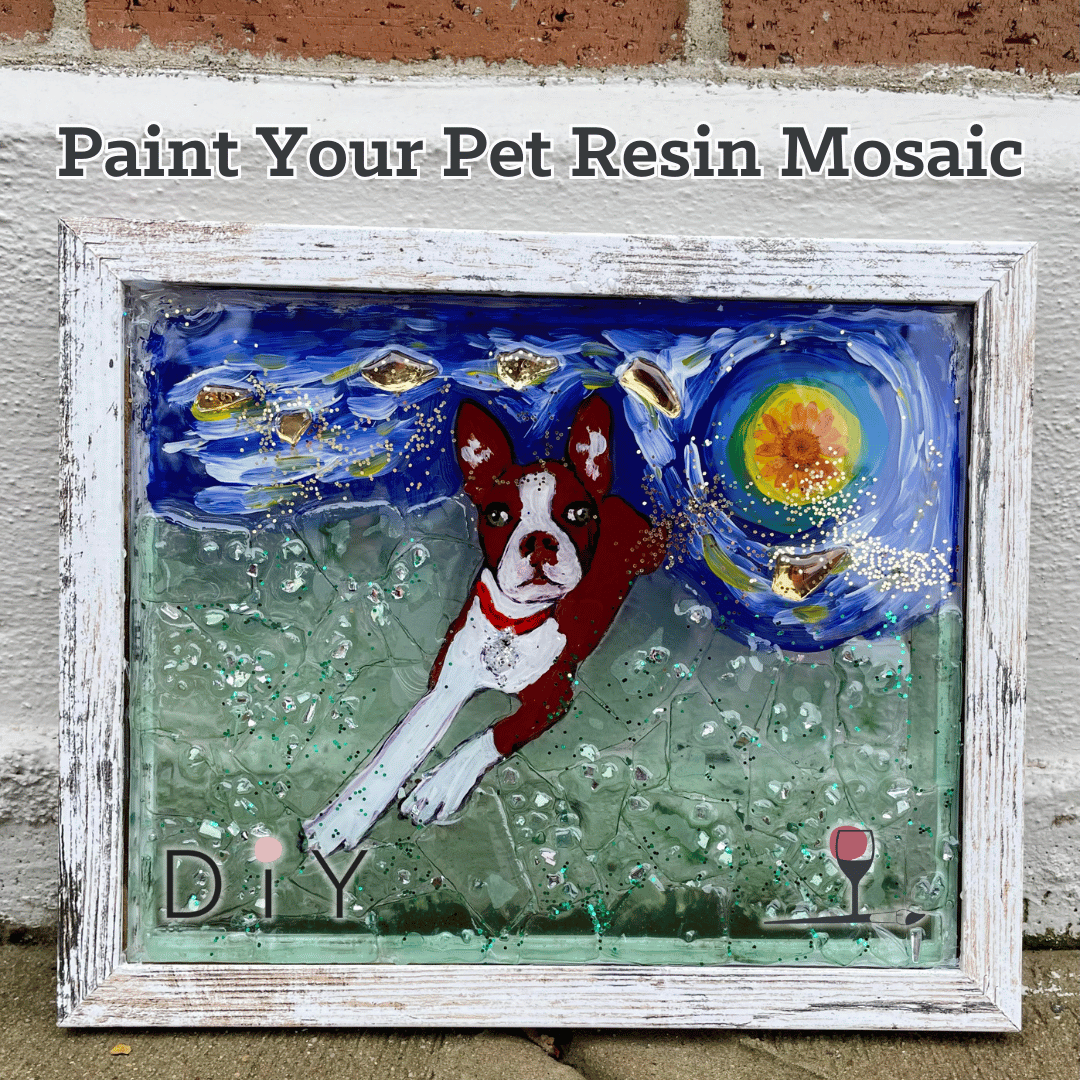 Paint Your Pet Resin Frame Workshop 