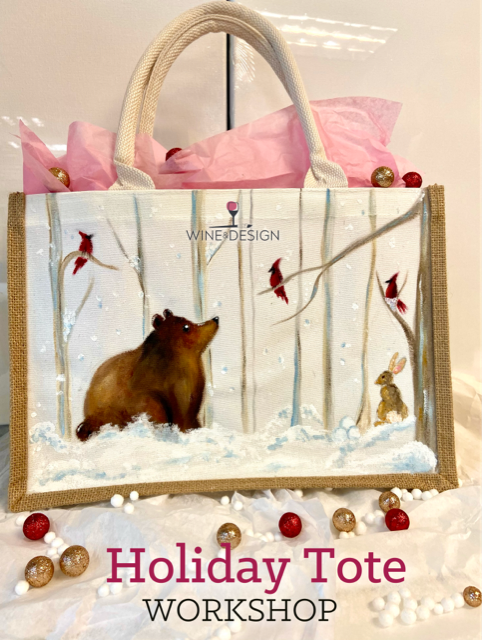 All the Beary Feels Tote Bag Workshop