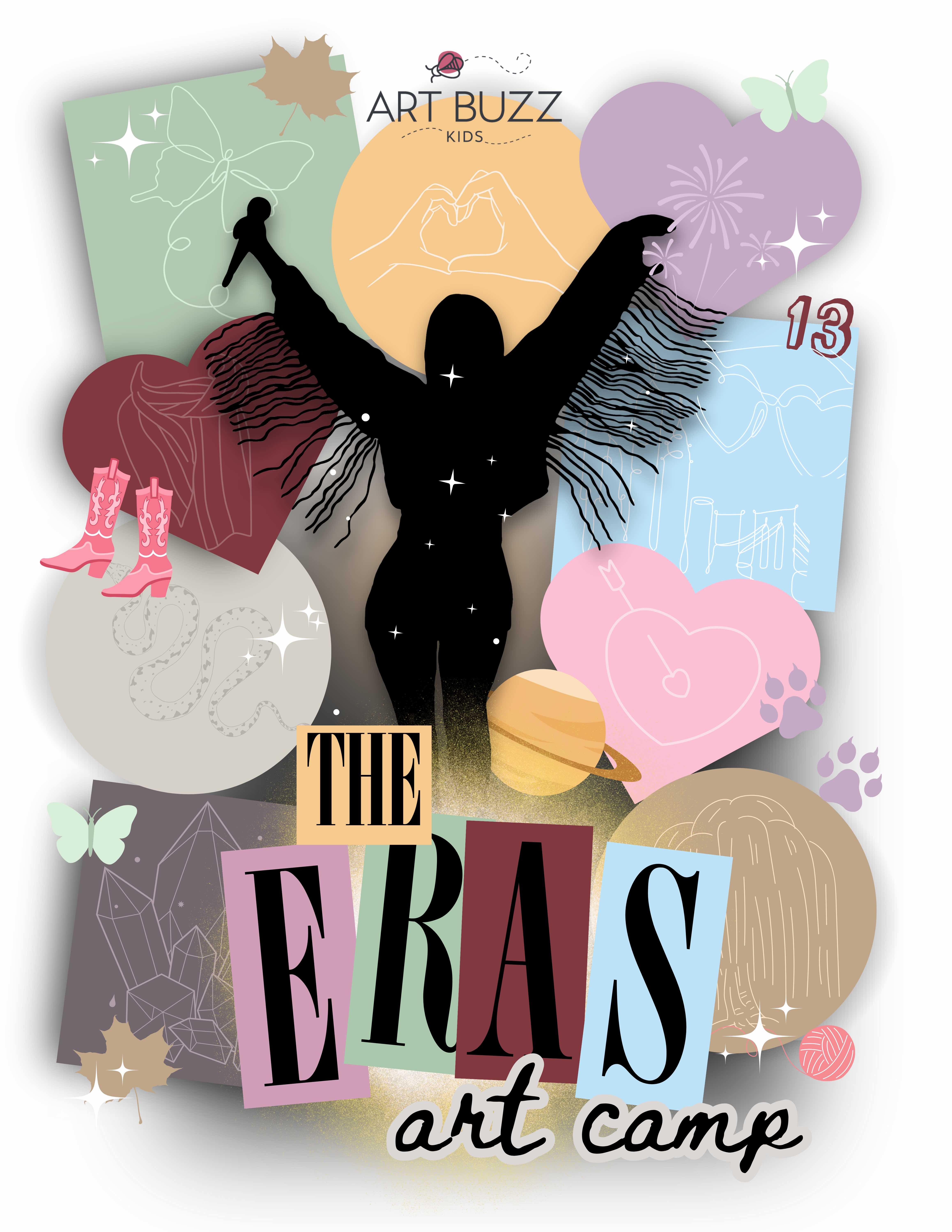 SOLD OUT! The Eras Mini Art Camp - Ages 6-9