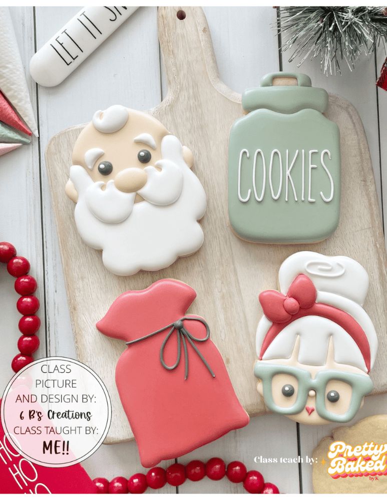 CHRISTMAS COOKIE DECORATING WORKSHOP WITH PRETTYBAKED! (SET OF 4 COOKIES) | *MUST REGISTER BY 12/14/23* | DIY