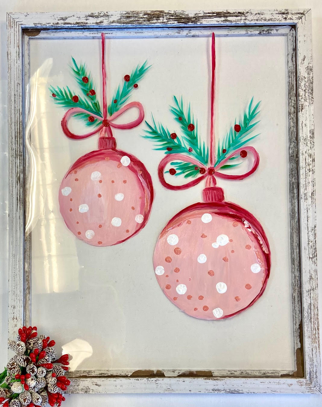 $30 THURSDAY - FESTIVE ORNAMENTS RESIN