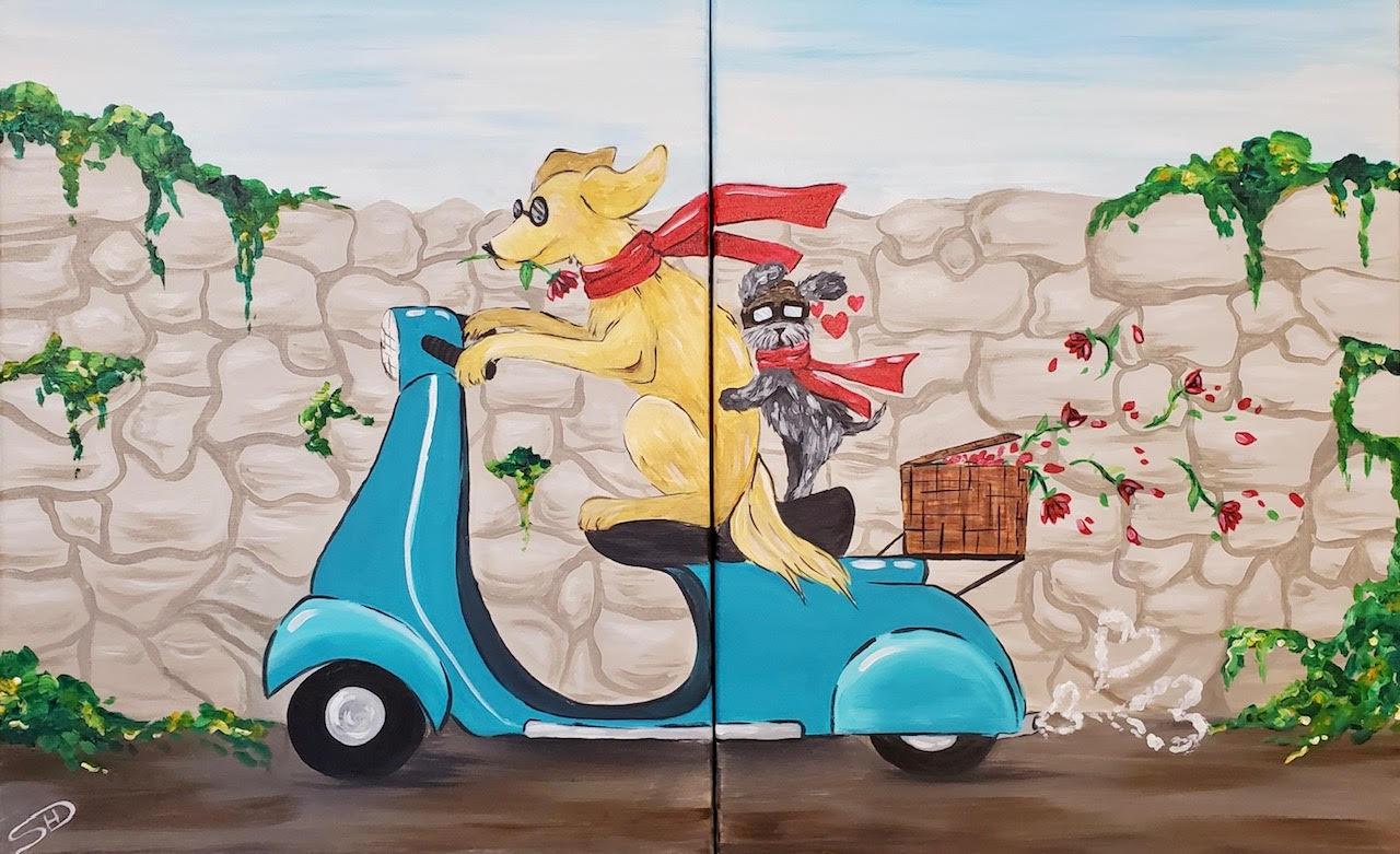 Vespa Love Date Night | I Ticket Covers 2 People