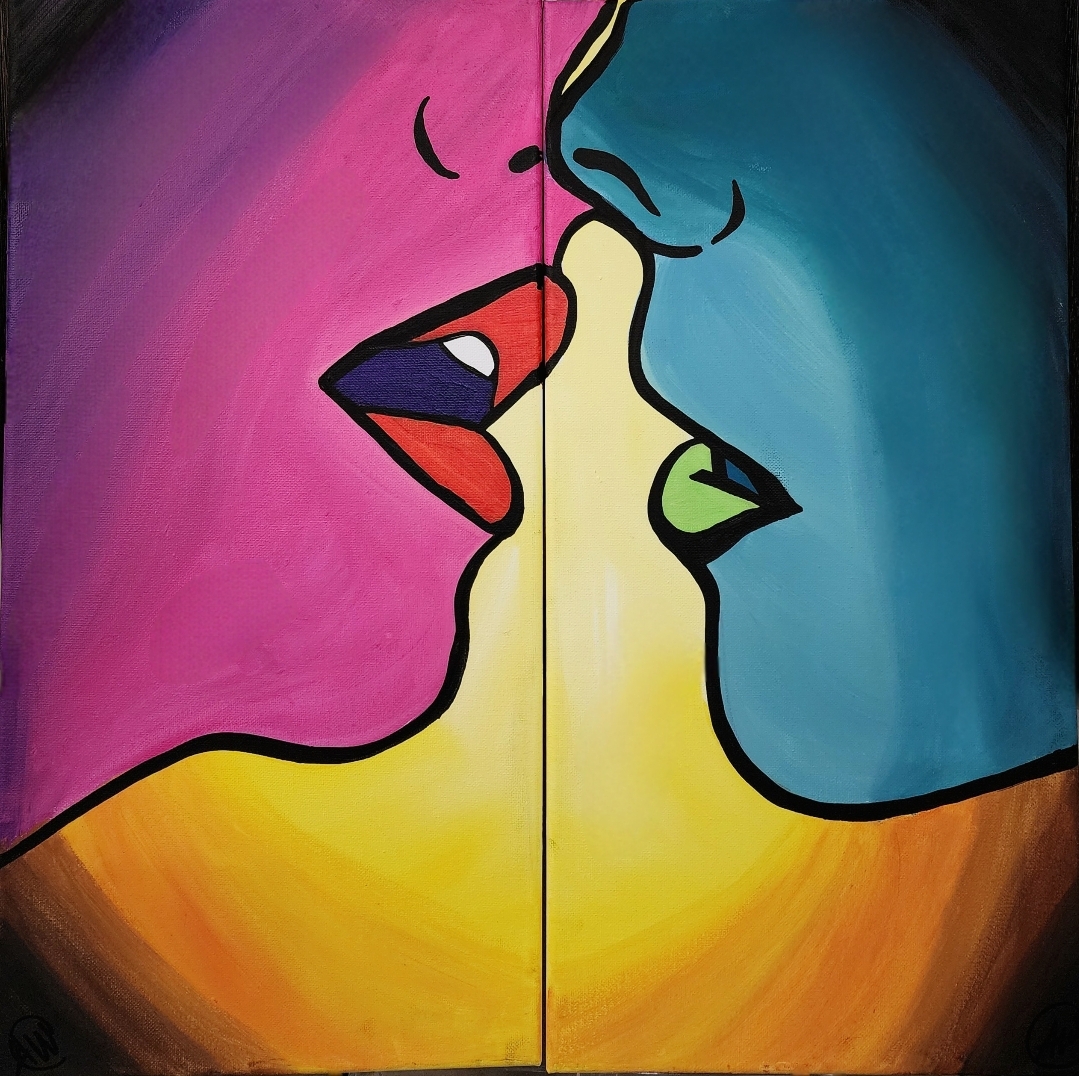 Glow Party Date Night! - Kiss Me In Color