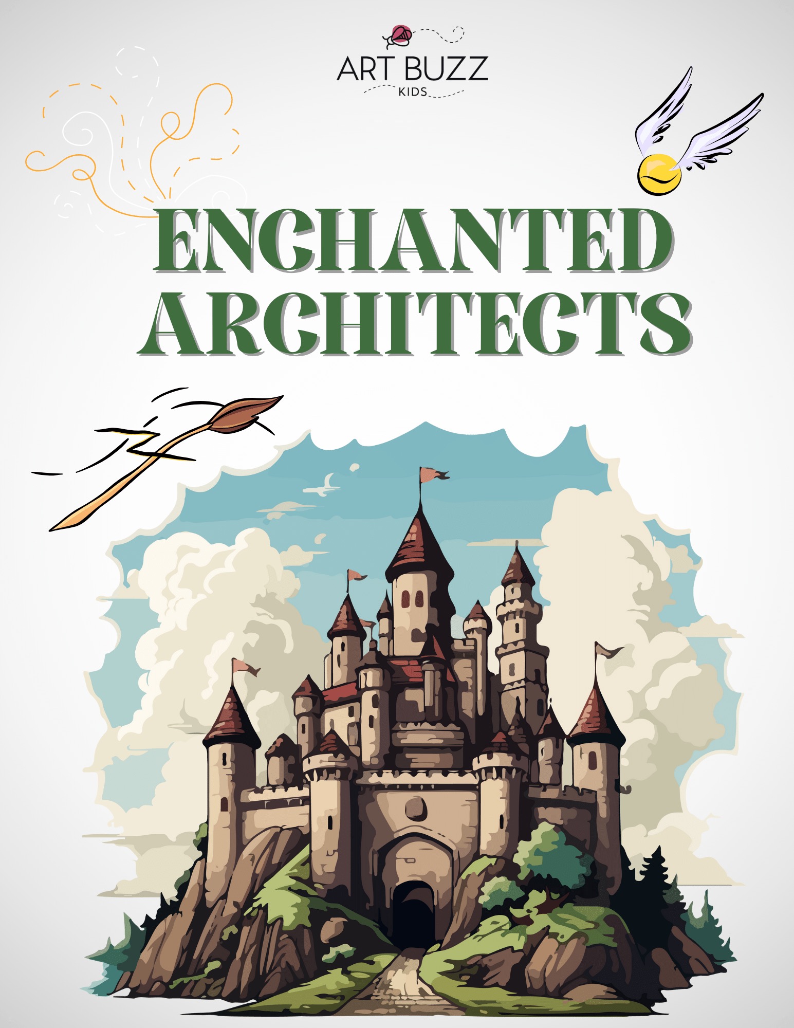 Enchanted Architects Art Camp | FULL WEEK ONLY | AUGUST 26TH- AUGUST 30TH