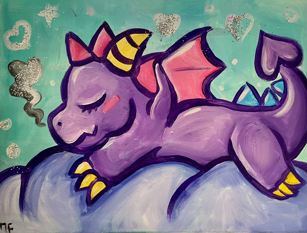 Sleeping Baby Dragon
