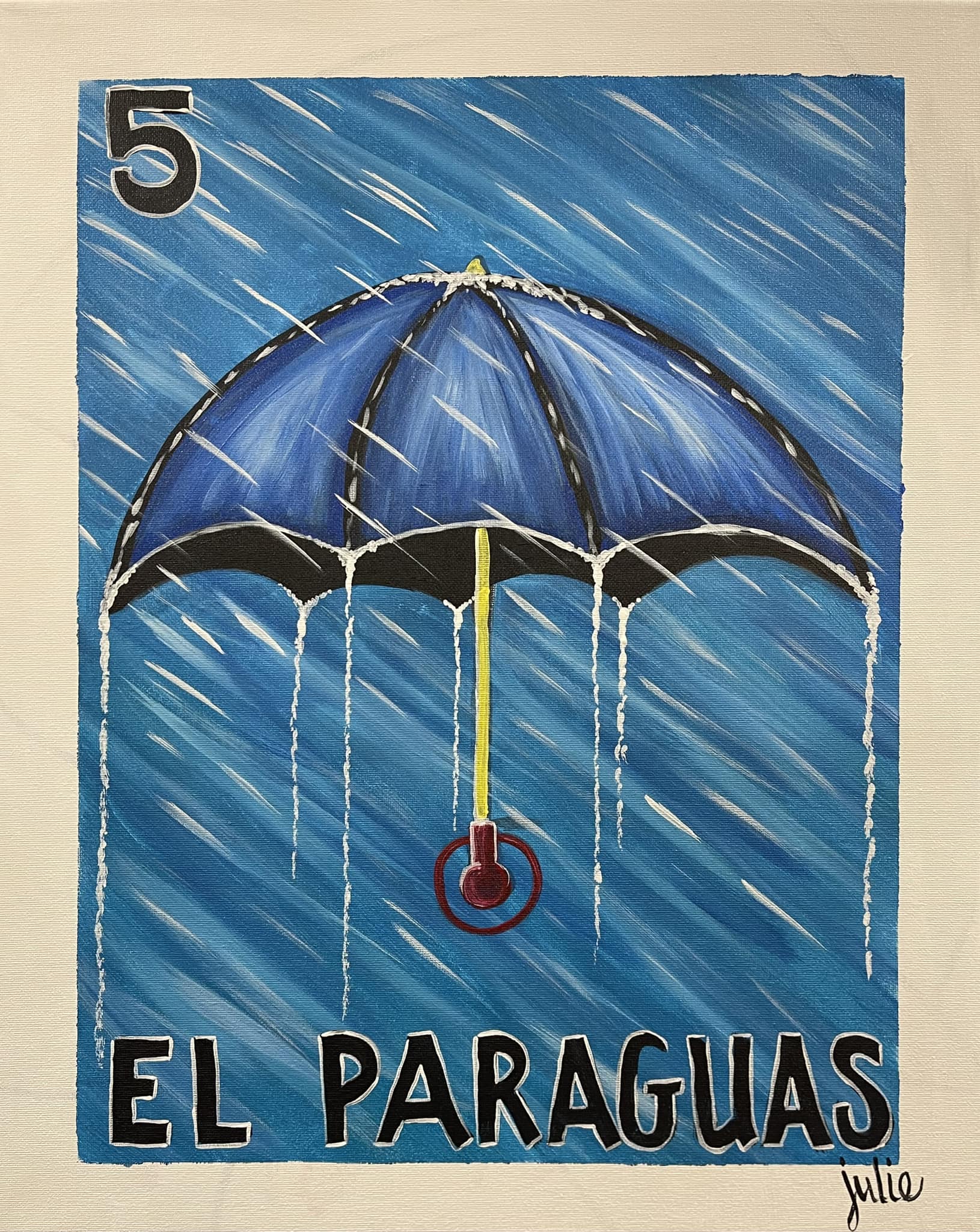 El Paraguas Loteria Card