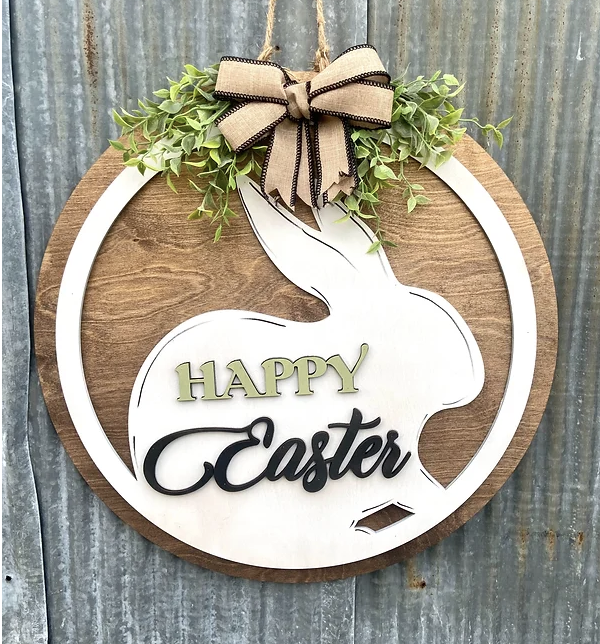 Happy Easter Door Hanger Workshop