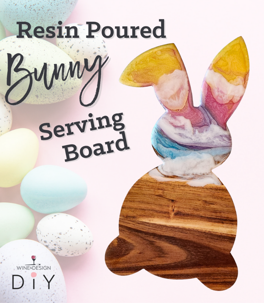 New Resin Bunny Serving Board