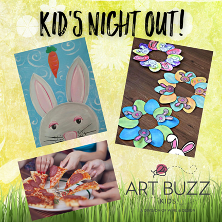 Kid's Night Out | Easter Painting, Pizza & Craft!