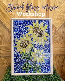 DIY | Framed Stained Glass Mosaic Workshop 