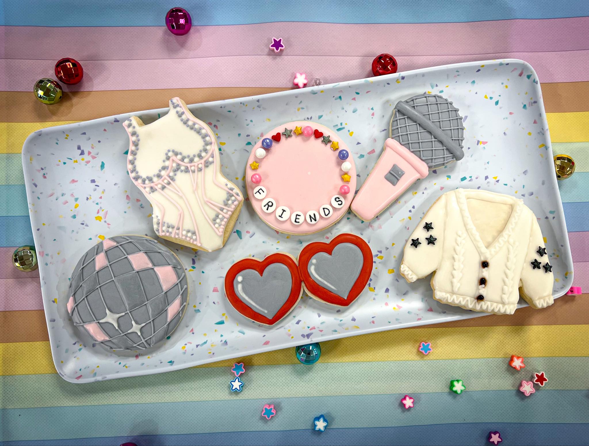 T. Swift Inspired Cookie Decorating with Sugar & Salt, A Coastal Bakery