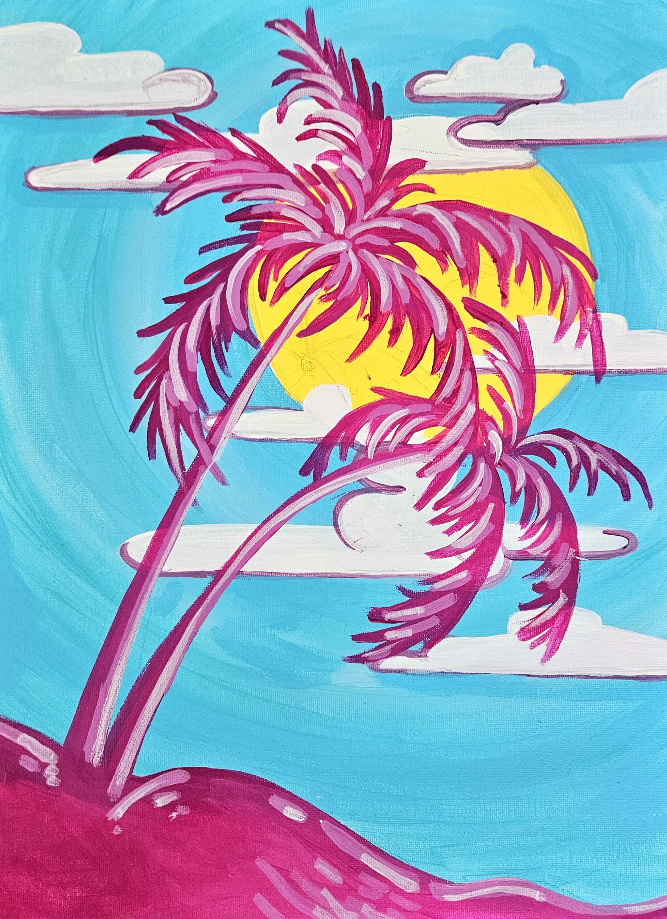 NEW! Hot Pink Palms | 6:30-8:30pm
