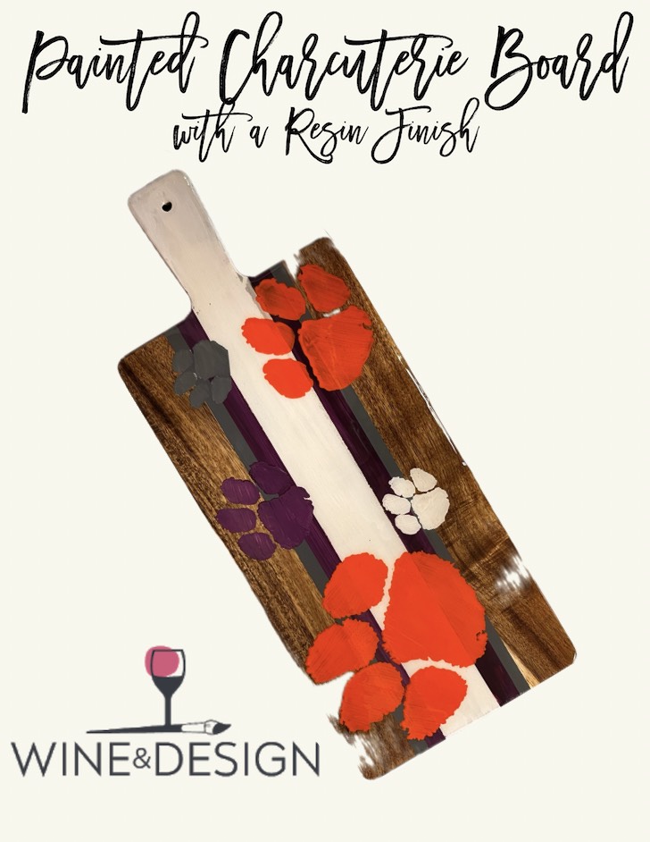 Clemson Charcuterie Board