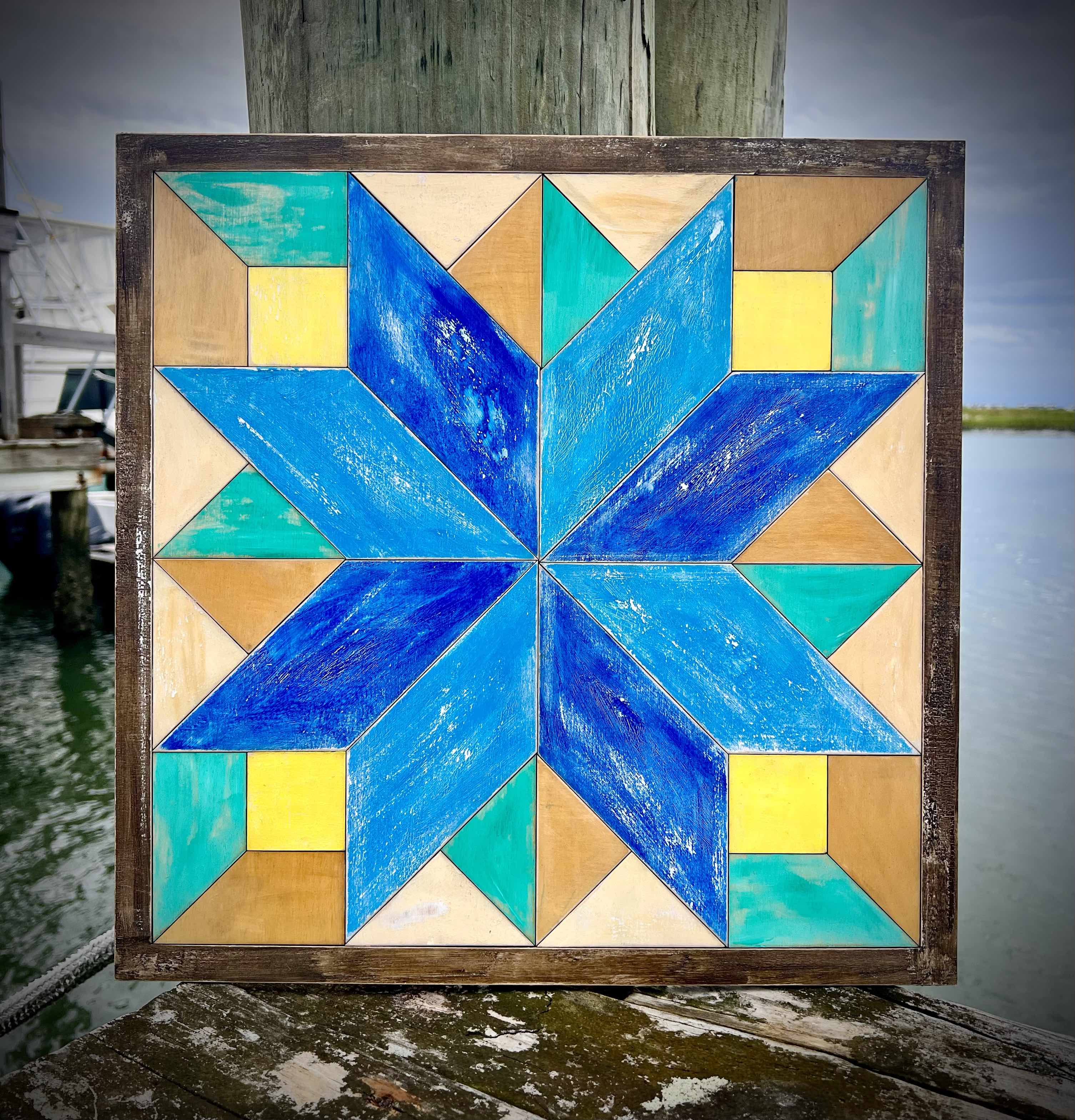18" Barn Quilt - Paint How You Like