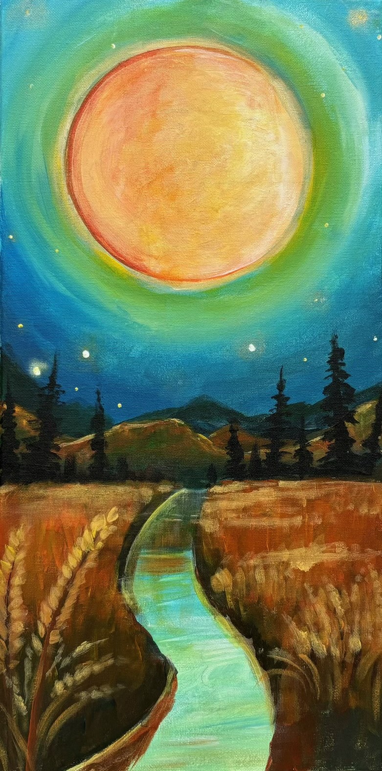 Blue Harvest Sky 