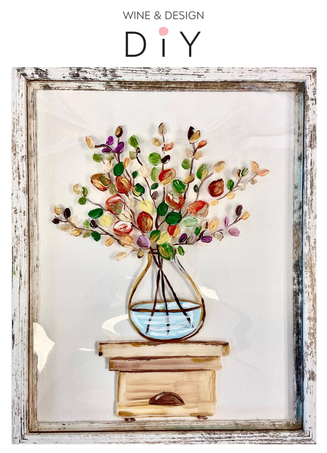 Framed Eucalyptus for Fall
