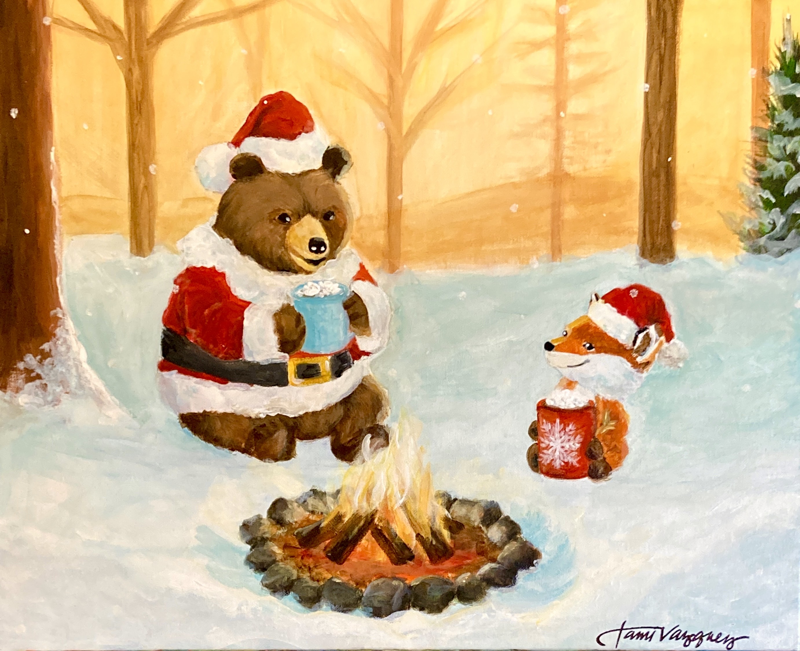 Paws for Some Hot Cocoa