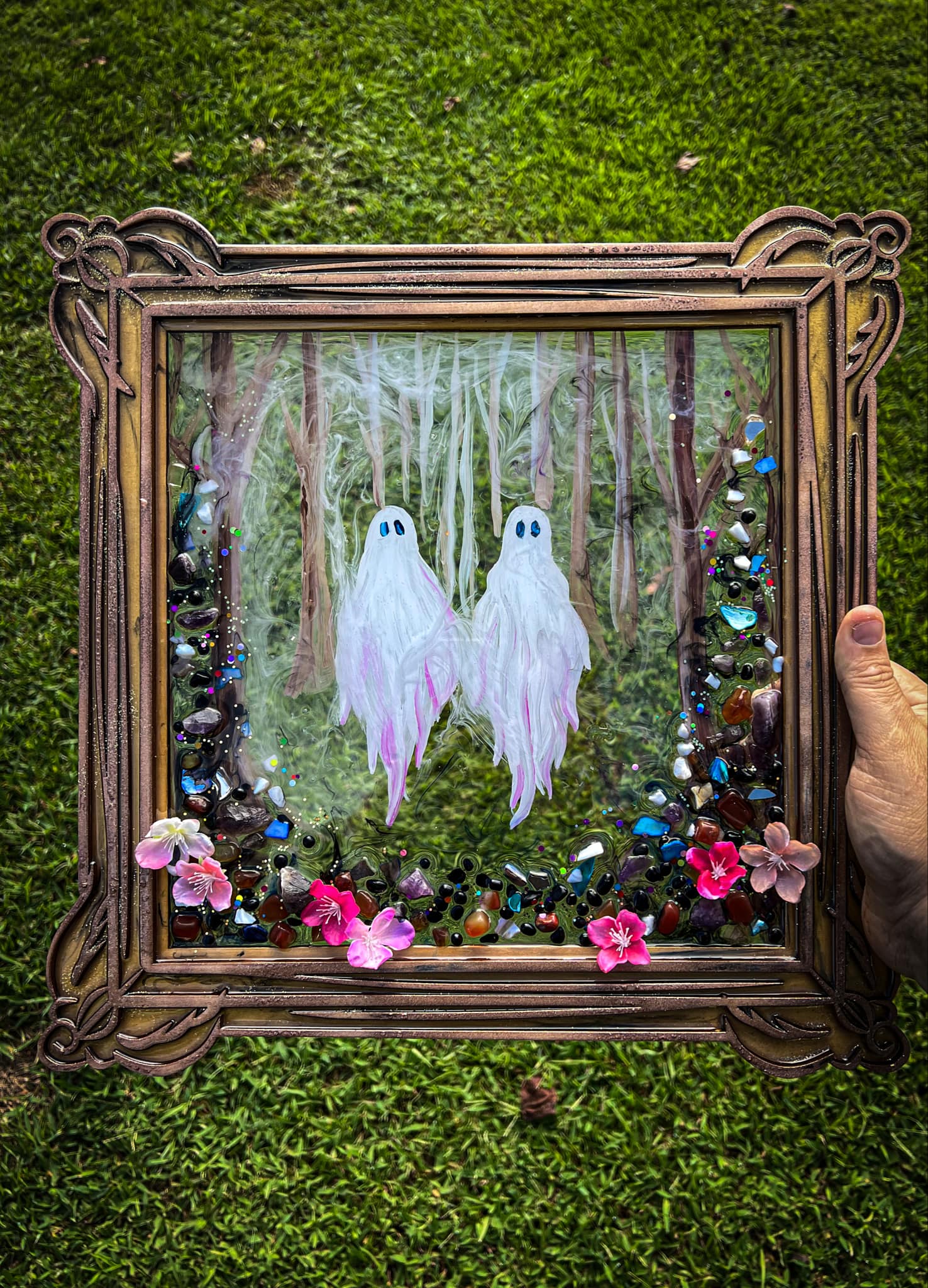  Til Death Do Us Part Resin Mosaic