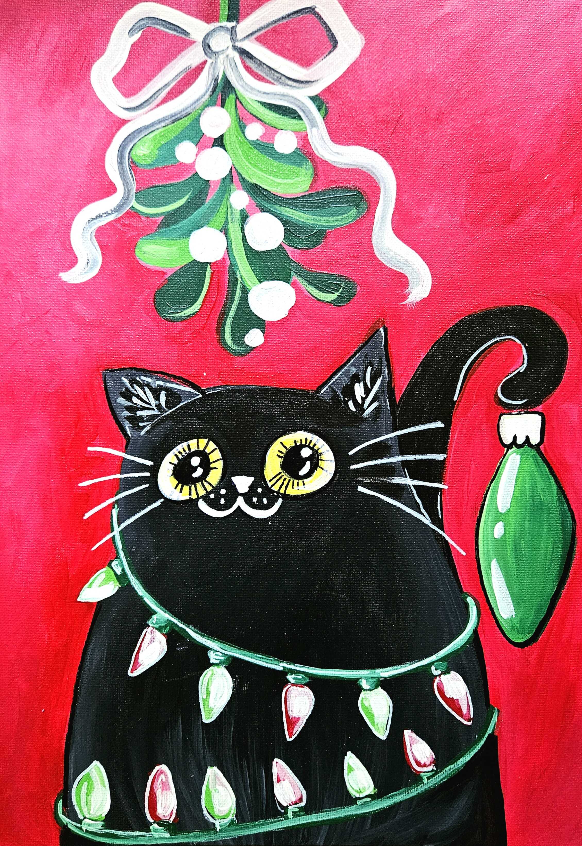 Meowy Christmas Cat
