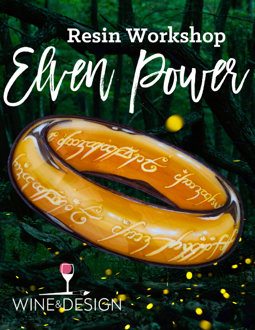 Elven Power - Resin Workshop - Lord Of The Rings Trivia Night