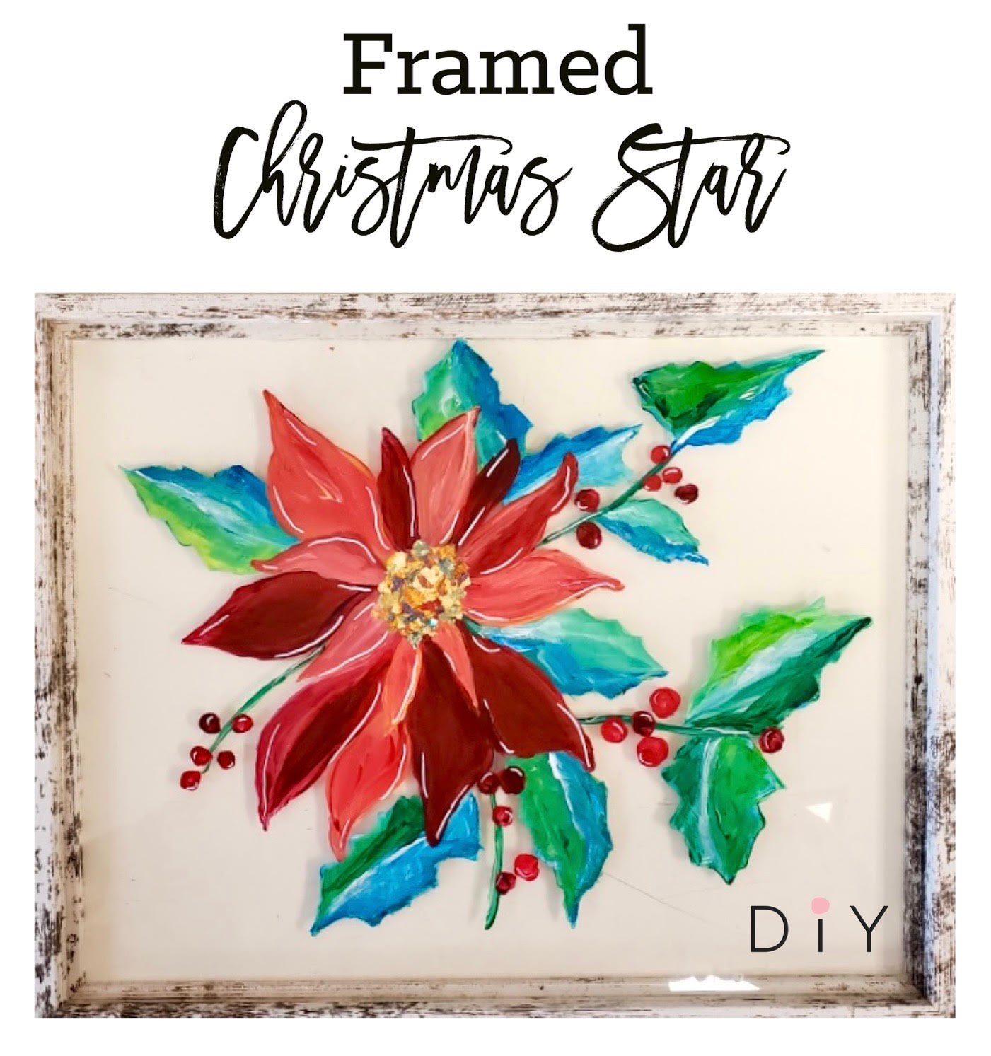Framed Christmas Star | Workshop