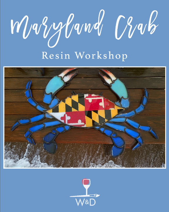 4 SEATS LEFT!! Maryland Crab Resin