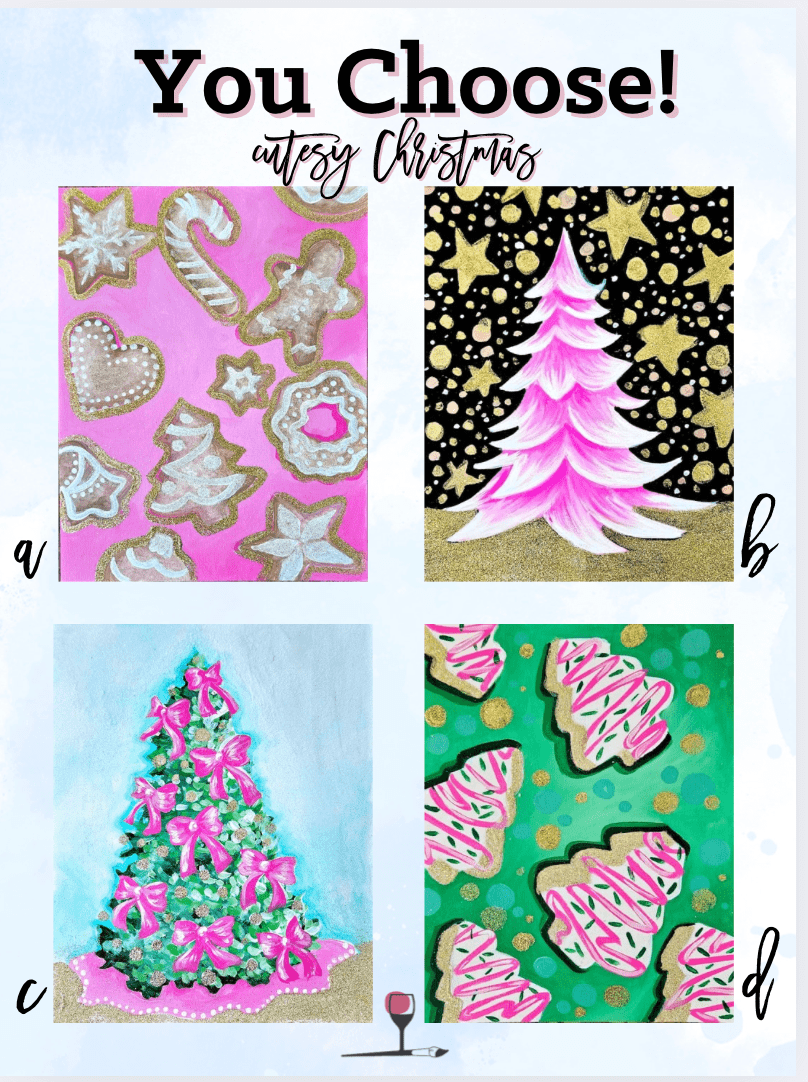 You Choose Cutesy Christmas Ladies Night!