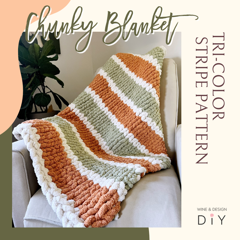 Advanced Tri-Color Striped Blanket Workshop! 
