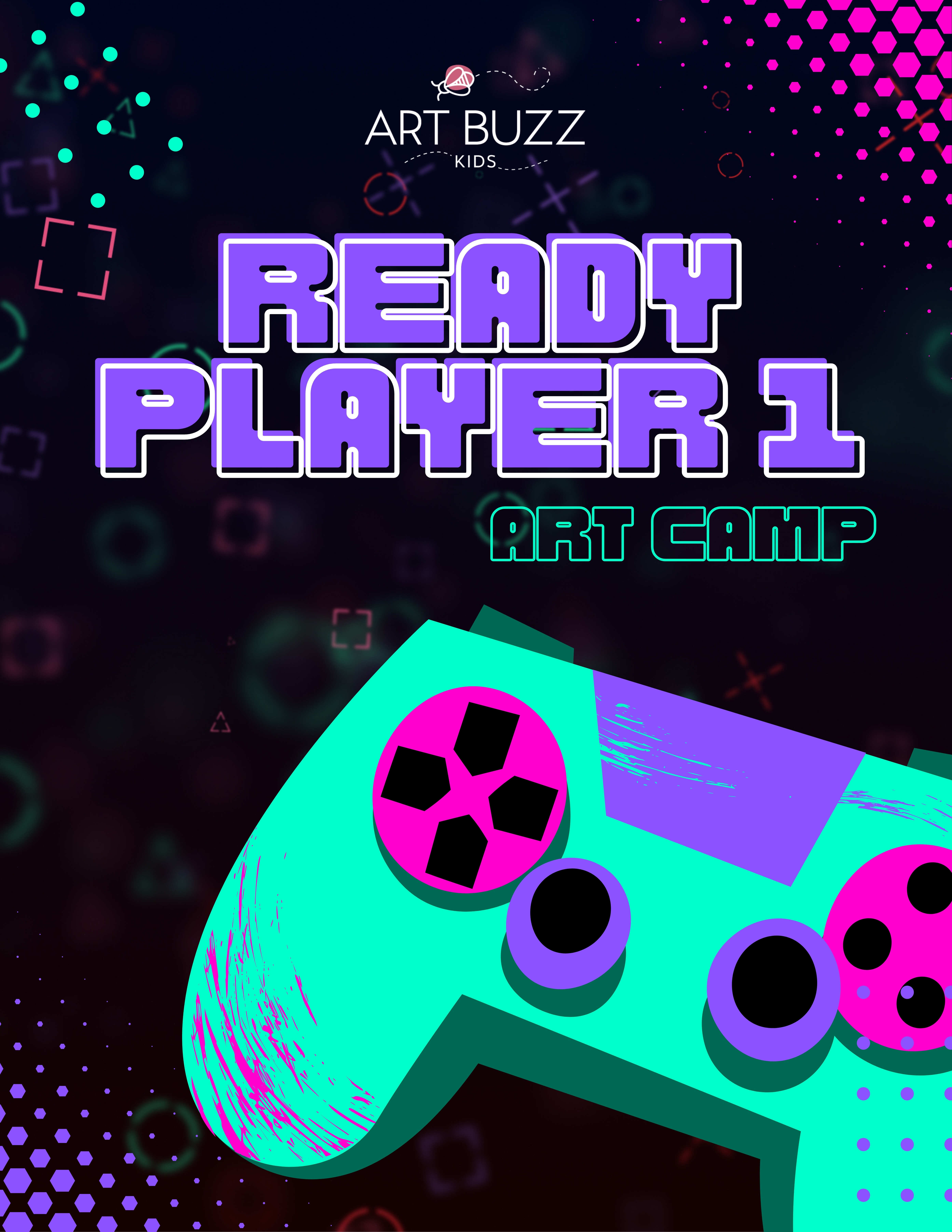 Ready Player 1 Art Camp! Mon-Thurs