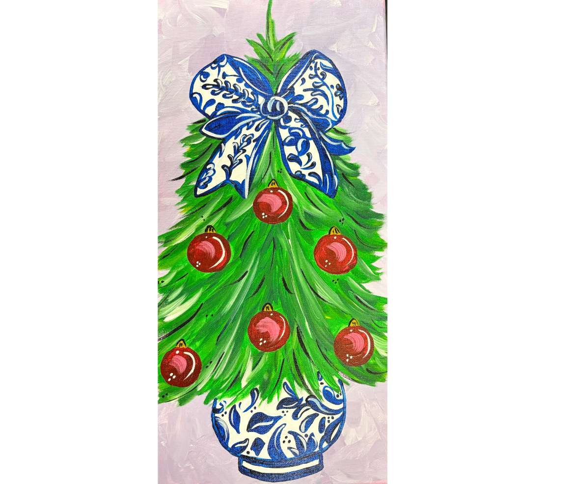 Chinoiserie Christmas Tree