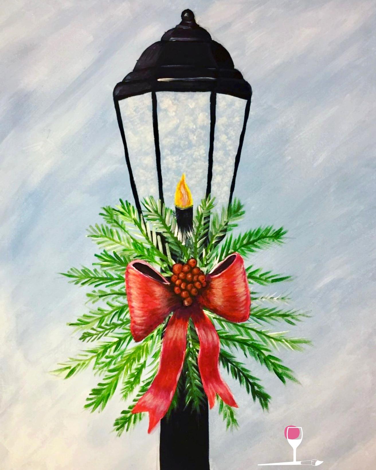 Festive Lamp Post