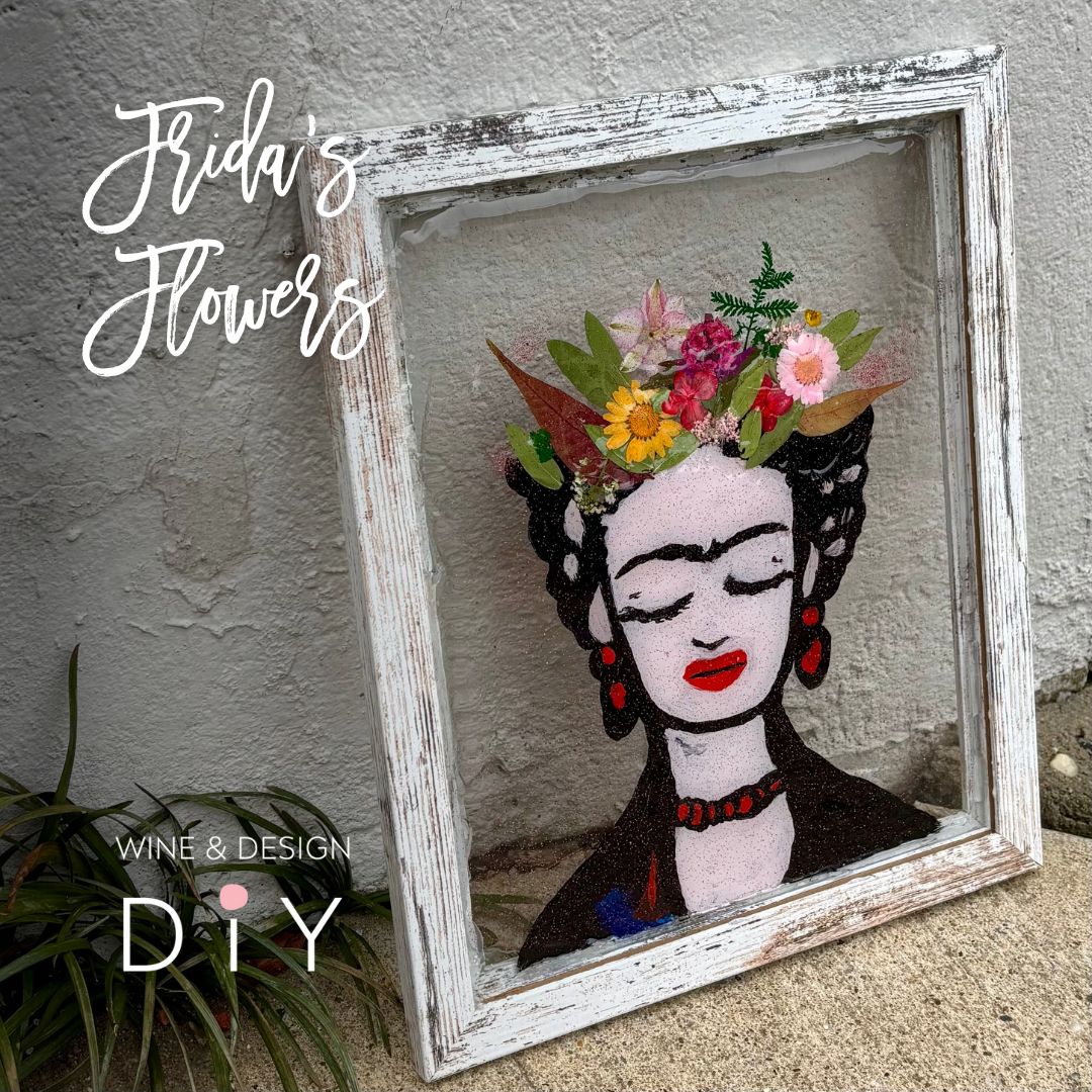 New! Frida's Flowers Resin Design | DiY Workshop
