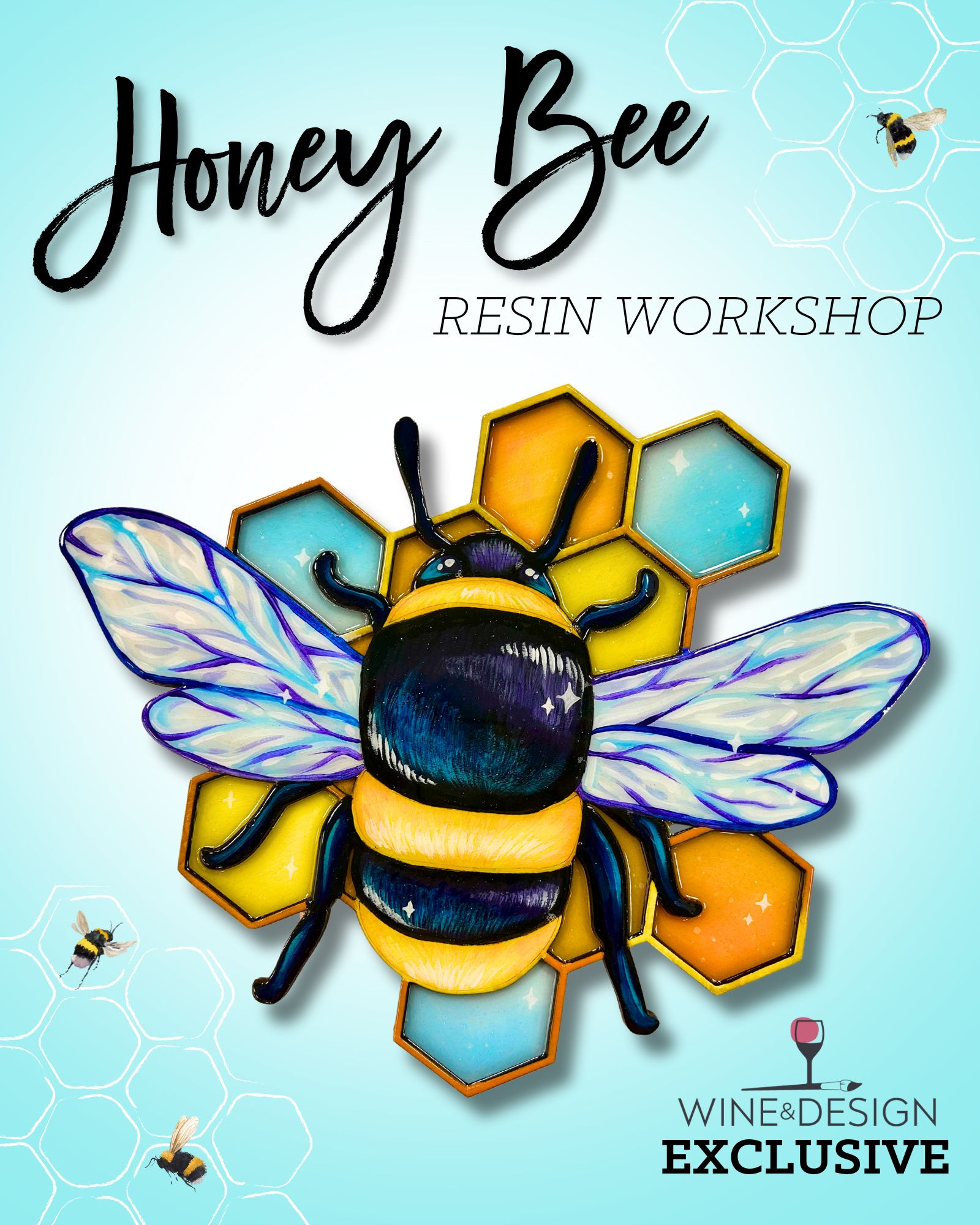 Honey Bee Resin Workshop