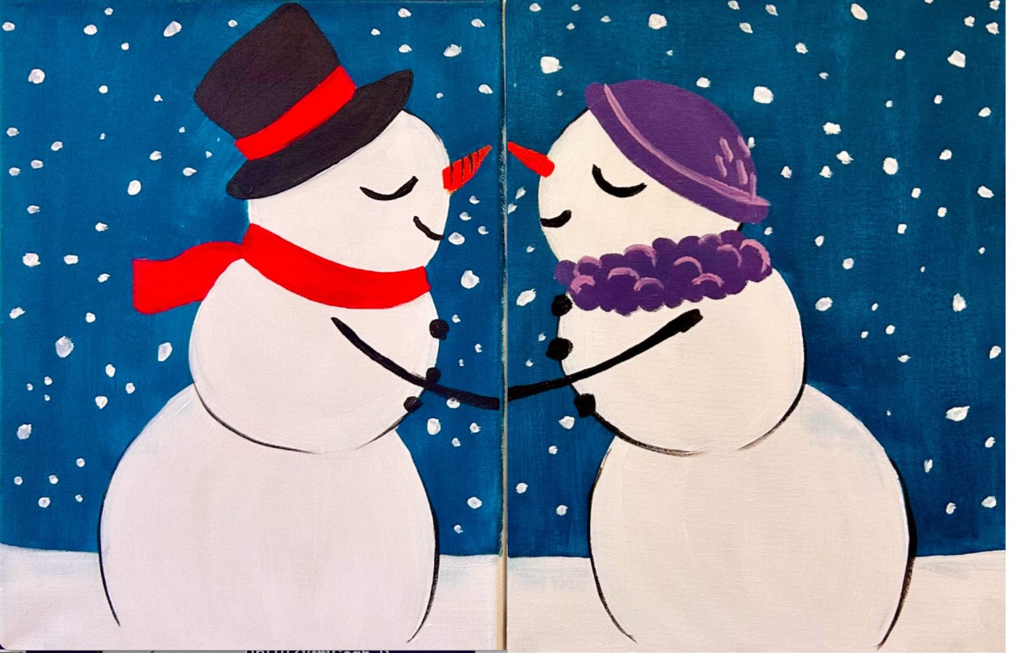 Date Night Snowman