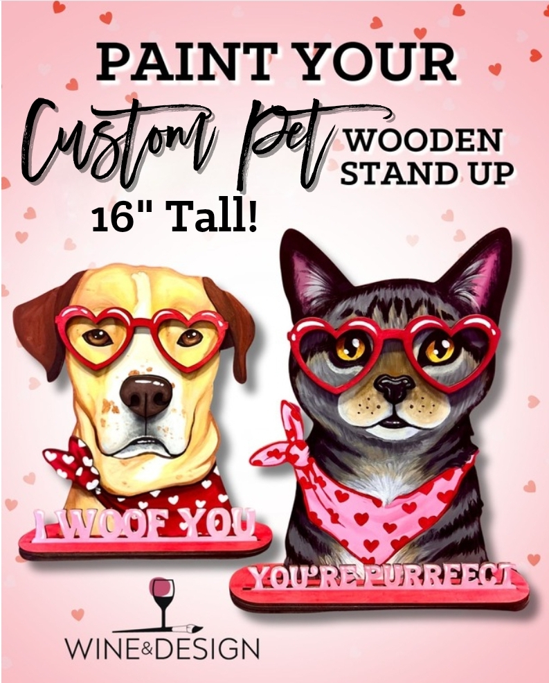CUSTOM PET STAND UP